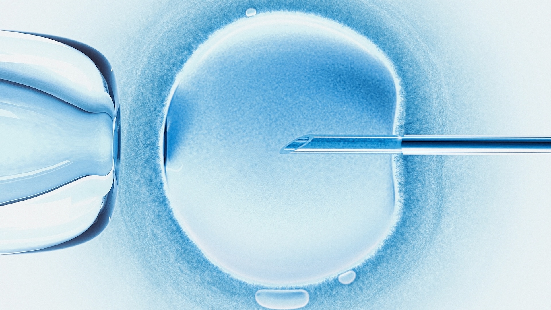 an illustration of a needle piercing a round cell